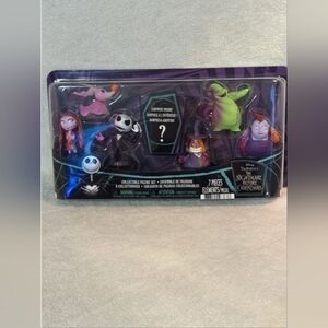 Disney Tim Burton's The Nightmare Before Christmas Figure Set for Kids Ages 3+